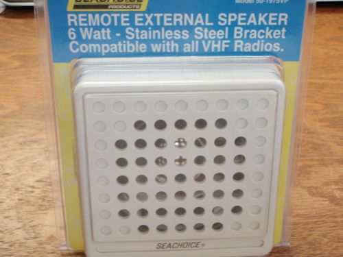 Vhf speaker white seachoice 19751 5x5 marine electronics boatingmall ebay store