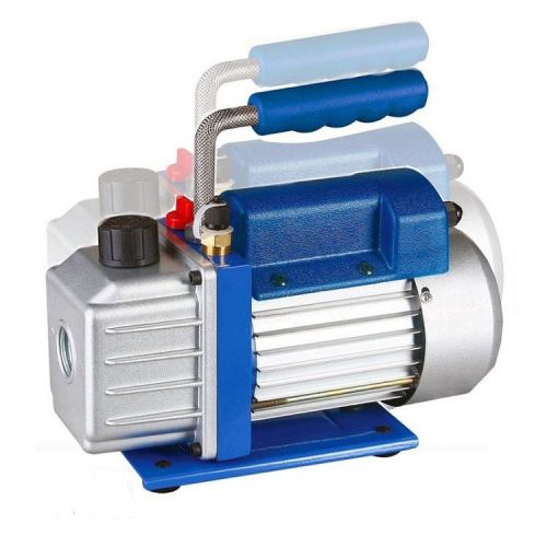 2 stage 5cfm rotary vane vacuum pump 1/2hp hvac ac refrigerant air conditioning