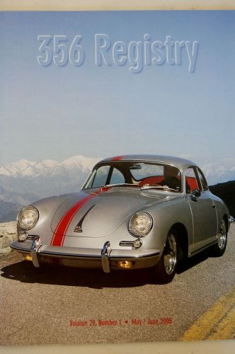 Porsche 356 registry may 2005 magazine, in very good condition!