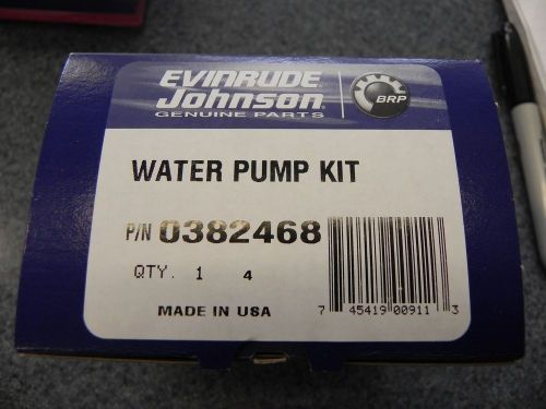 Evinrude johnson water pump kit p# 382468 factory oem new