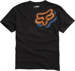 Fox racing switch youth boys short sleeve t-shirt black