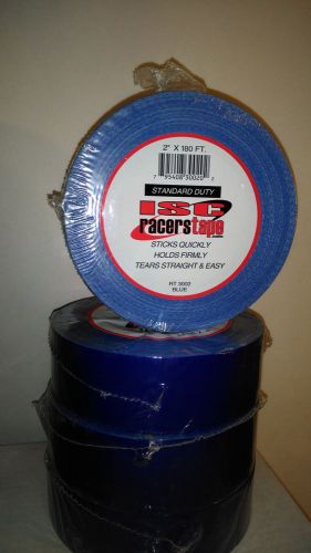 4 rolls isc racers tape blue (2&#034; x 180 feet)