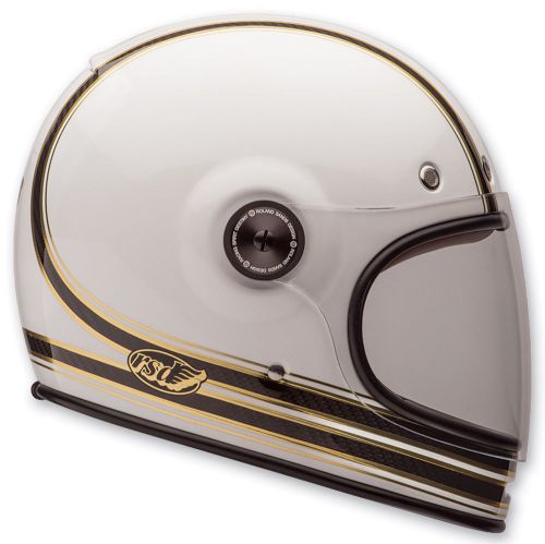 Bell bullitt carbon rsd mojo white gold helmet size large