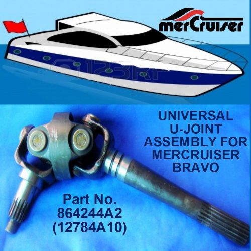 Genuine ~ mercruiser ~ universal u-joint assembly-  yoke # 864244a2 (12784a10)