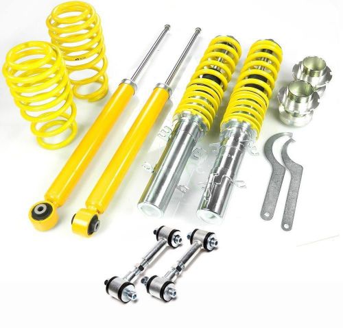 Fk ak suspension coilover lowering kit and rods for vw golf 4 audi a3 8l leon 1m