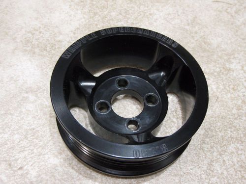 Whipple 6 rib 3.25 inch supercharger pulley - mustang - 2005-2010