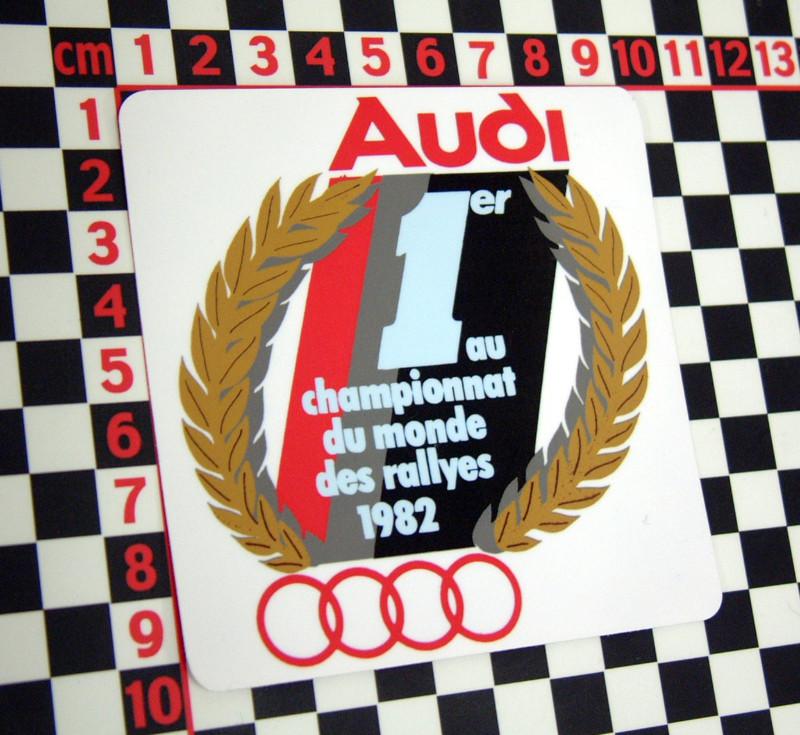 Nice decal for audi quattro 80 90 coupe gt sport a1 - 1000's more in shop!