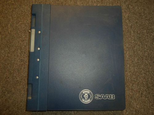 1994- saab 900 manual gearbox automatic transmission brakes service manual