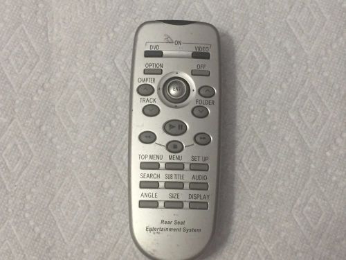 Toyota sienna sequoia highlander 4runner rav4  dvd entertainment system remote