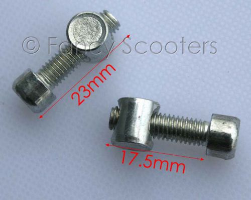 Mini pocket bike foot pegs bolts and nuts m 5mm (a pair), part04165