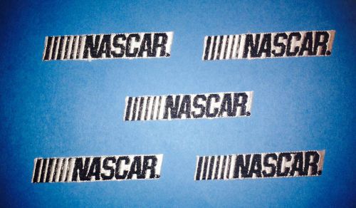 5 lot nascar logo hat jacket hoodie shirt racing gear car club patches crests a