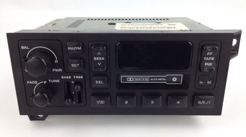 Chrysler corporation p04858556ad am fm radio cassette player factory oem