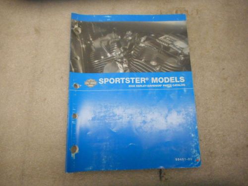 Harley 2005 sportster factory  parts catalog,#99451-05.