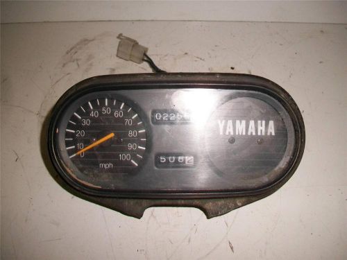 88 yamaha enticer et 340 tr long track speed &amp; rpm gauges h16