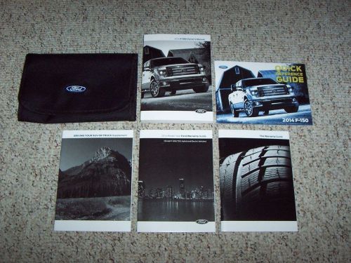 2014 ford f-150 truck owner manual xl xlt stx fx4 lariat fx2 king ranch platinum