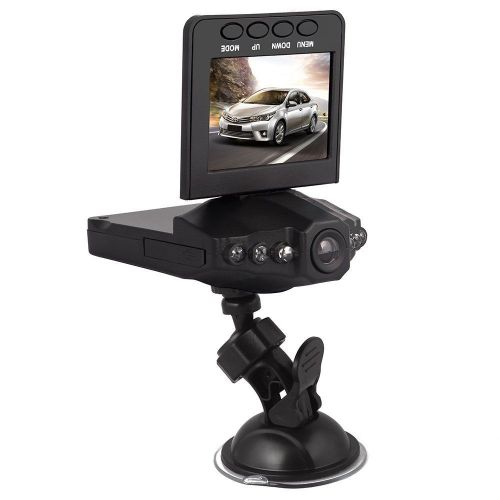 2.5 inch tft lcd car dvr with 6 led lights road dash video camera recorder usb