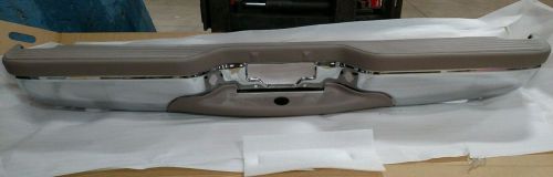 97-03 ford expedition rear chrome step bumper w/ tan pads