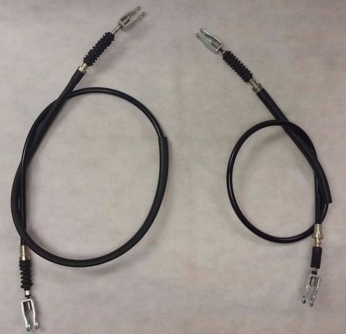 Yamaha golf cart g1 and electric g2 &amp; g9 brake cable set pass and drivers sides.