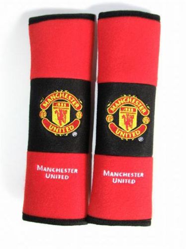 Man chester united car accessories plush  seat belt cover shoulder pads 1 pair