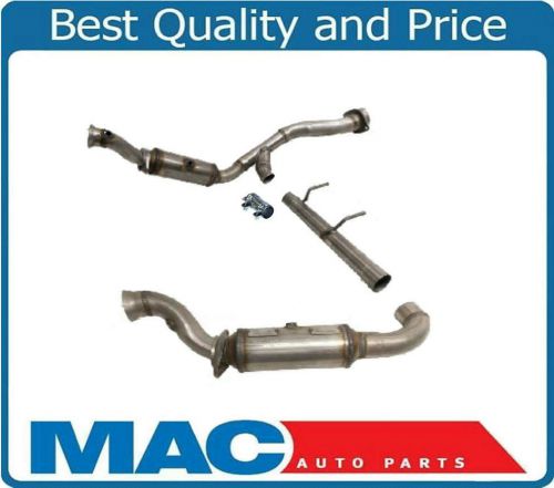 Fits 11-14 f150 ecoboost 3.5l turbo engine y pipe l &amp; r catalytic converters
