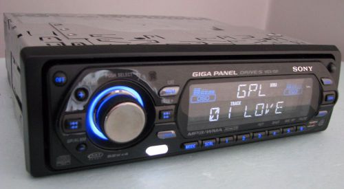Sony mex-1gp car cd mp3 aux-in player with 1 gb panel 4x52watt - us version