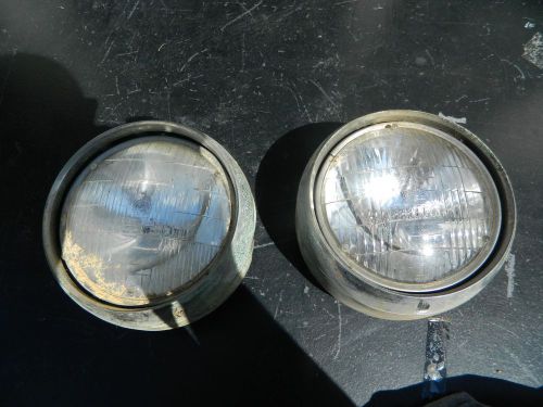 62 1962 cadillac inner headlights pair