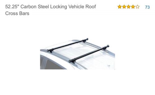 Roof rack-cross bar carbon steel 52.25&#034;.