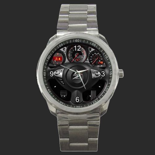 New!! design - 2014 nissan 370z coupe nismo steering wheel sport metal watch
