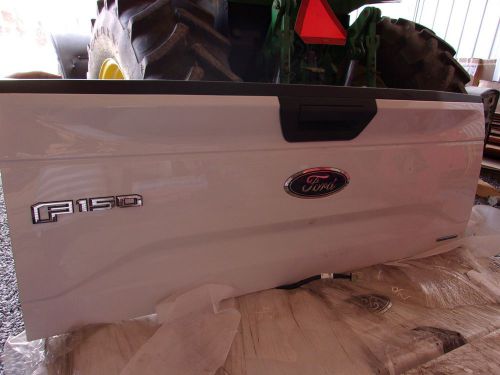 2015 ford f150 pickup truck oem tailgate white aluminum