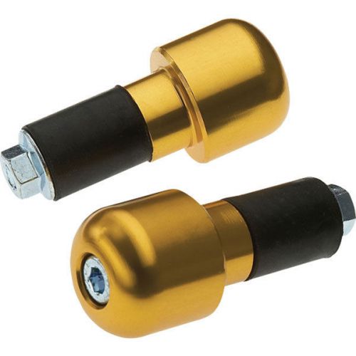 Gold smooth lockhart phillips usa standard bar end - 135-112