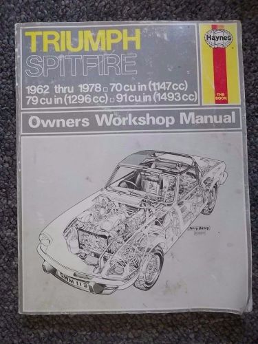 Haynes triumph spitfire-1962-1978 owners workshop manual