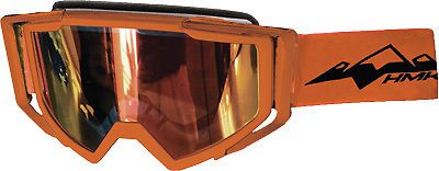 Hmk carbon snowmobile goggles orange