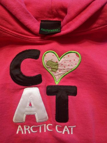Girls artic cat sweatshirt medium