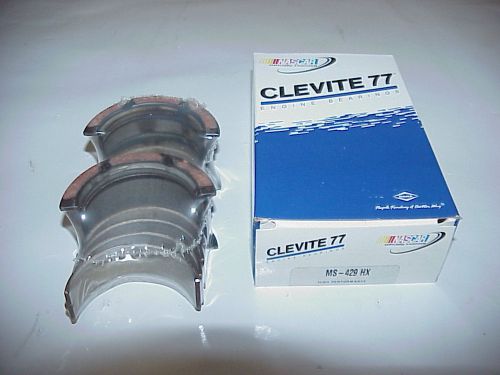 New set of clevite 77 high performance main bearings ms-429-hx  283-327 sb chevy