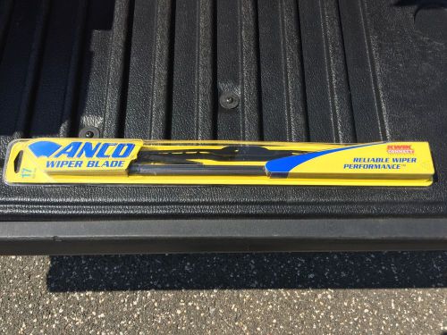 New 2- 17&#034; anco 31-17 windshield wiper blade 31-series 17&#034; inch black metal