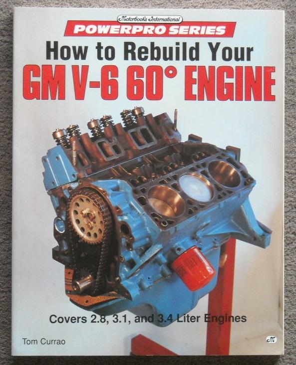 Gm v-6 60 degree engine rebuild guide book powerpro series