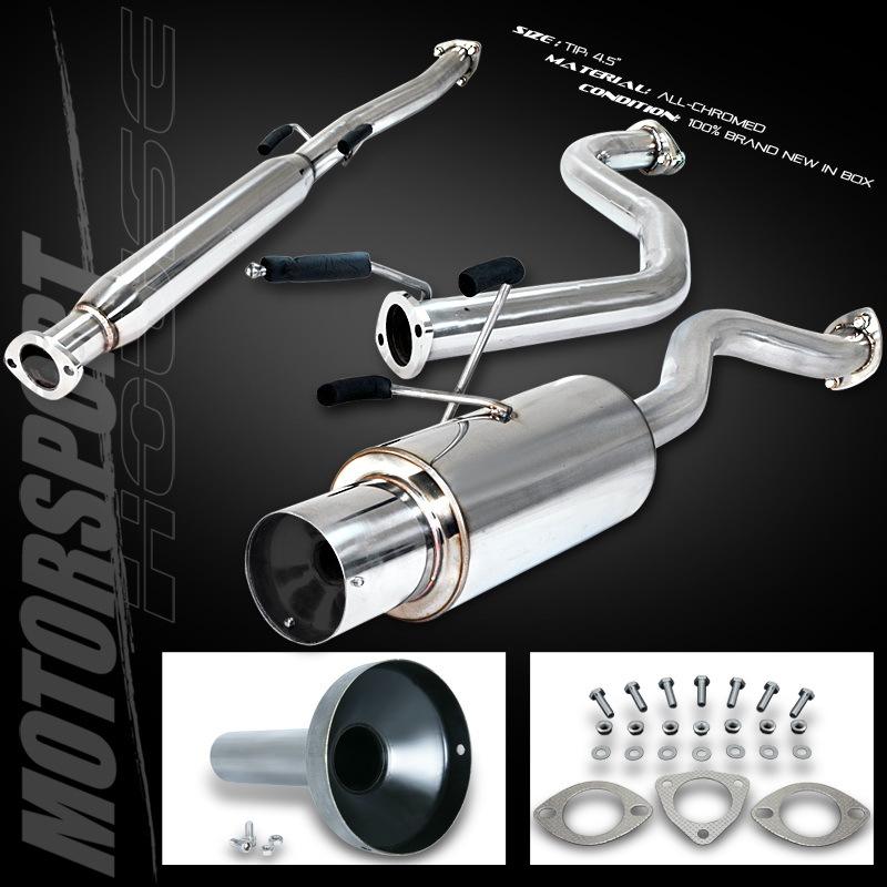 94 95 96-01 acura integra ls gs rs bbp 2dr coupe catback exhaust muffler jdm kit