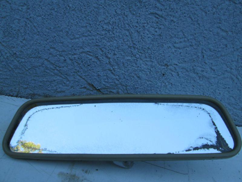 67-71 corvette interior rear view mirror stainless oem gm c3