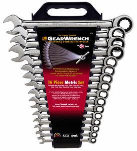 Kd tools 9416 16 piece metric gearwrench set 
