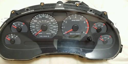 2003 mustang gt instruments cluster