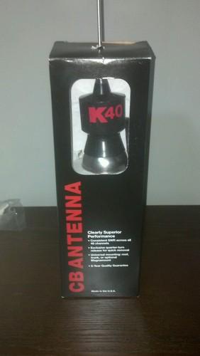 K40 k40a  base load cb antenna kit with black/red k40 logo
