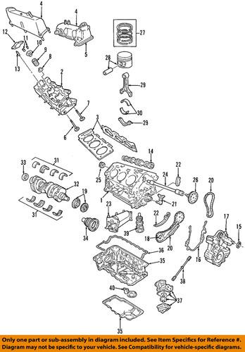 Ford oem f77z-6710-aa oil pan gasket/engine oil pan gasket