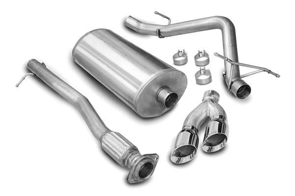 Corsa performance 14515 touring cat-back exhaust fits 2007-2009 sierra denali