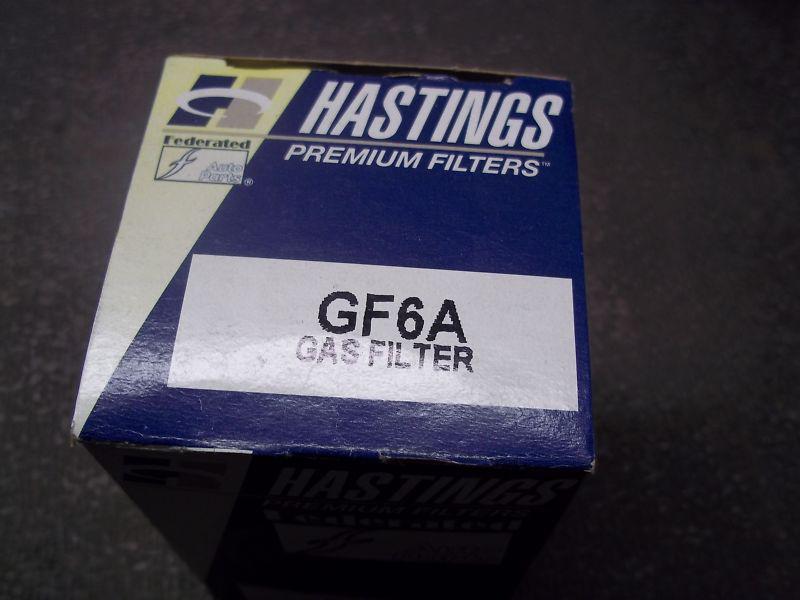 Hastings filters gf6a fuel filter