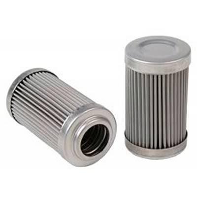 Aeromotive fuel filter element gasoline stainless mesh 100 micron replacement