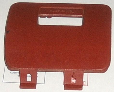 92 ford f150 inside fuse panel cover red