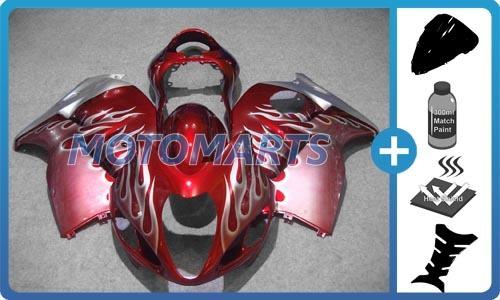 Bundle for suzuki gsx 1300 r hayabusa 99-07 body kit fairing & windscreen ab