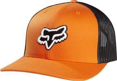 New fox racing mens devise trucker hat orange/black 04192-009 os atv mx