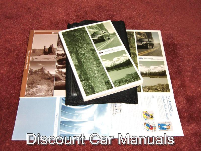 ★★ 2009 ford escape owners manual portfolio 09!! ★★
