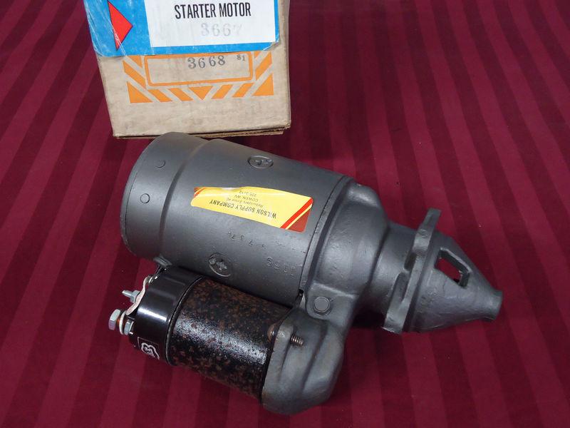 1966-78 gm chevy gmc nos hastings starter #3667